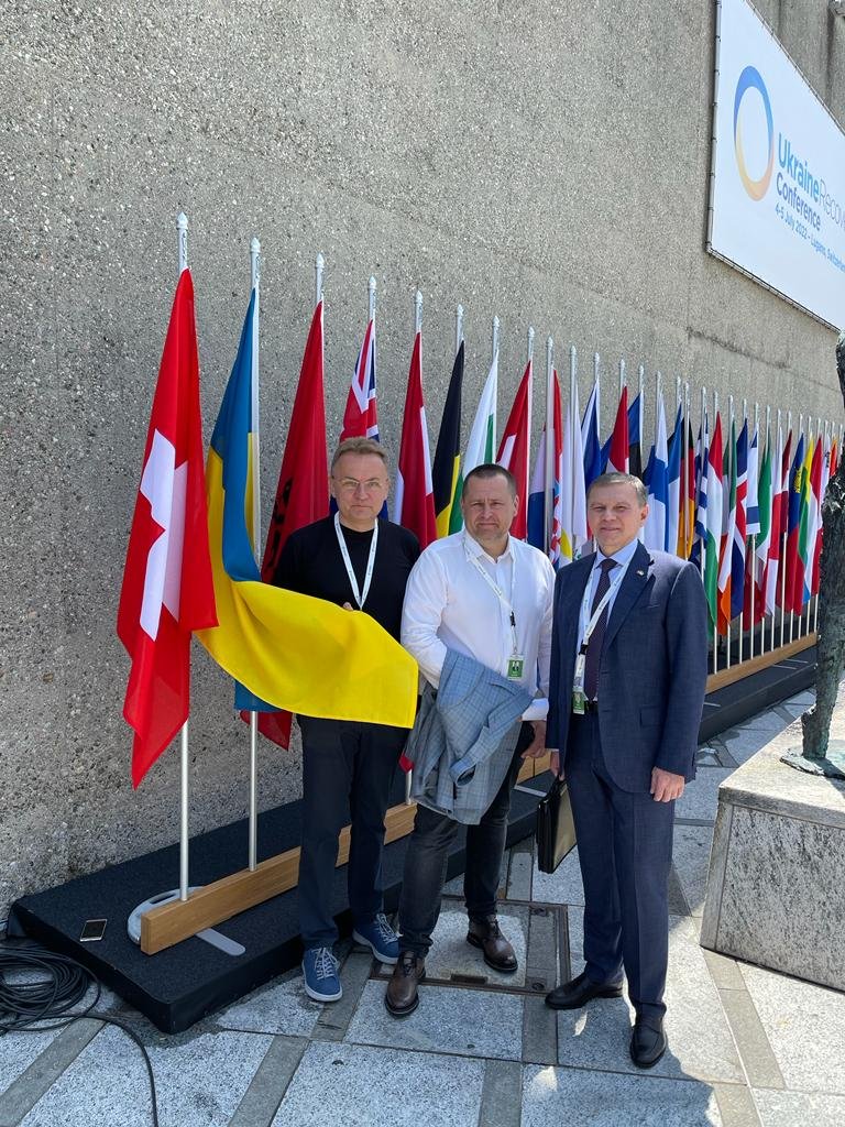 Serhii Morhunov in Lugano at the Ukraine Recovery Conference URC 2022: "We Are All Talking About One Thing Today - How Our State Should Be Rebuilt After the War"