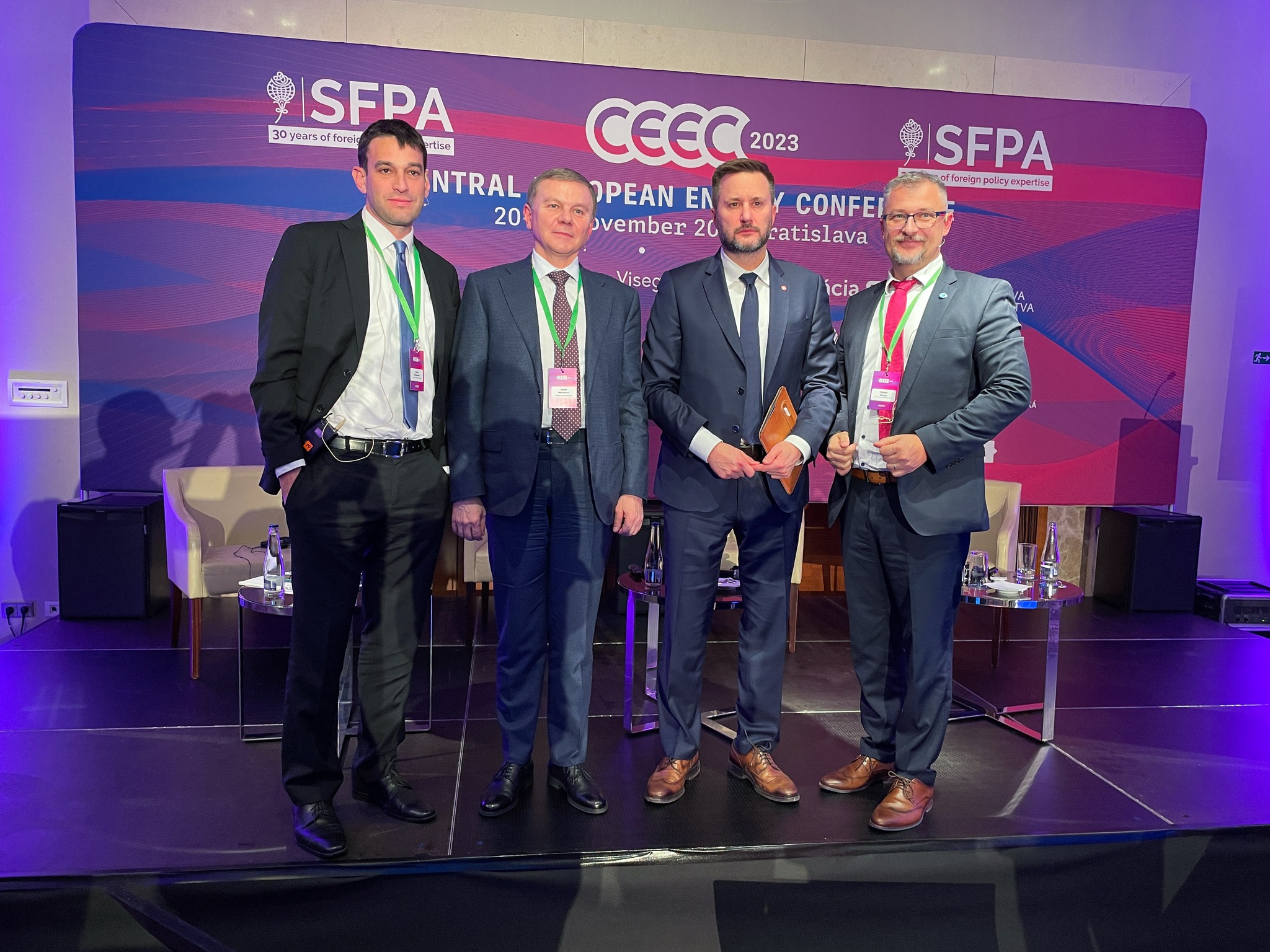 Serhii Morhunov Spoke about the Implementation of the European Green Deal in Vinnytsia at the Central European Energy Conference 2023