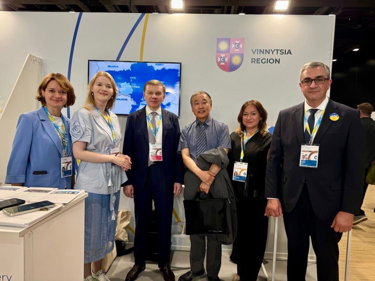 Investments, Industrial Parks, and Project Office: What Representatives of Vinnytsia Discussed at the URC2025 Conference in Rome