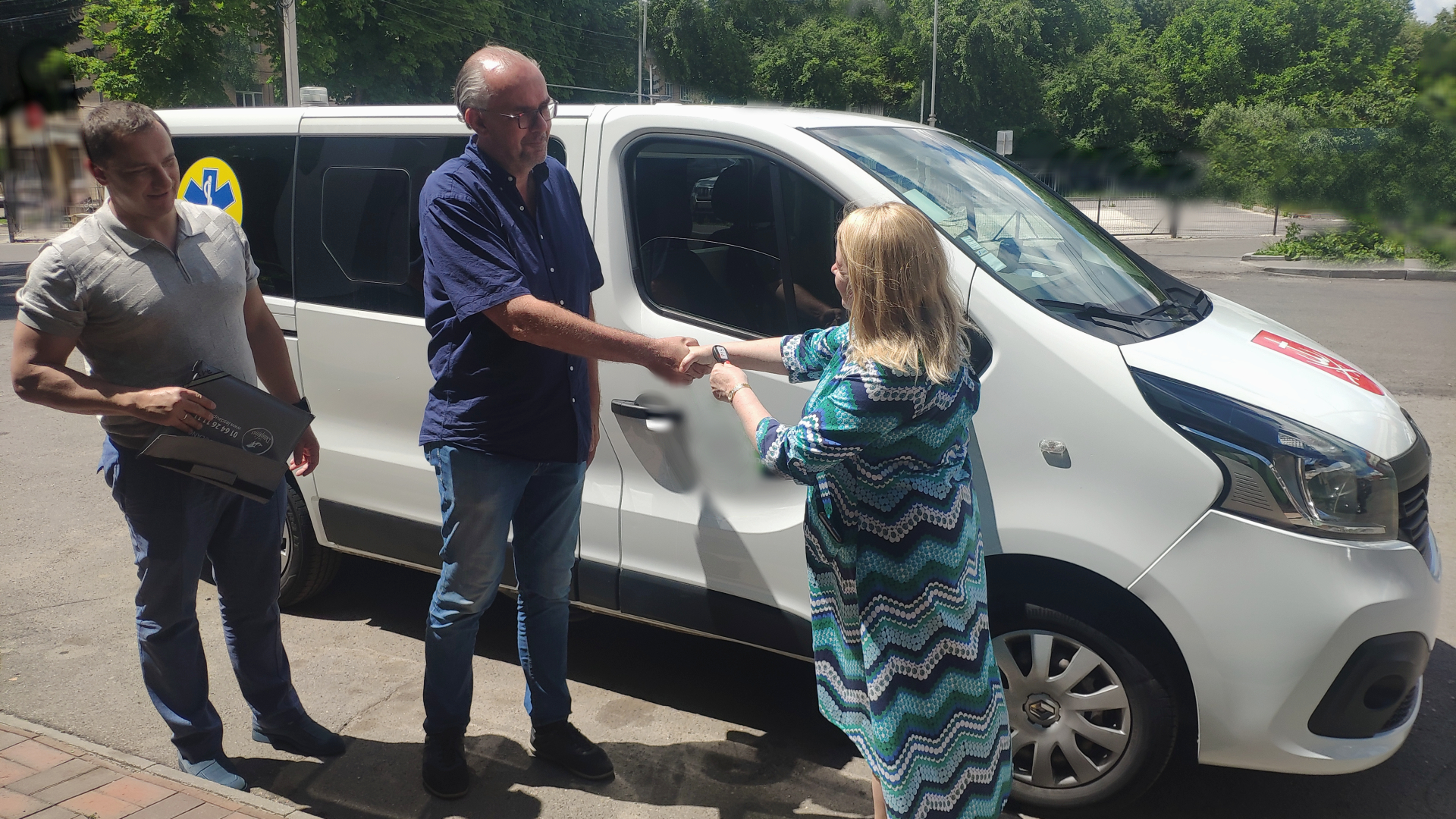 A Resuscitation Vehicle from Belgian Volunteers Arrived in Vinnytsia - Serhii Morhunov