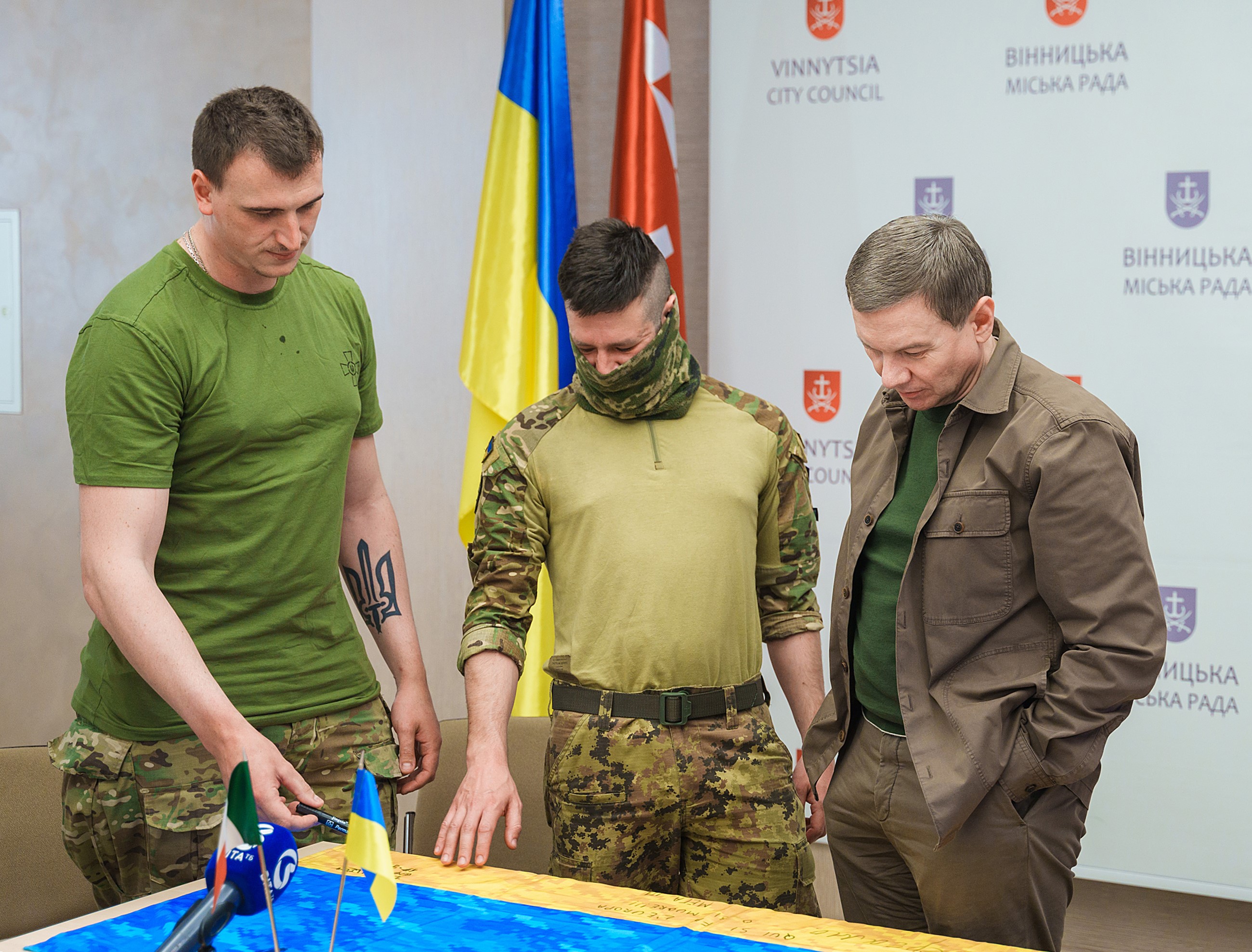 ‘I Am Grateful That You Are Helping Ukraine Fight the Enemy' - Serhii Morhunov During a Meeting with Italian Volunteers Serving in the Armed Forces of Ukraine 