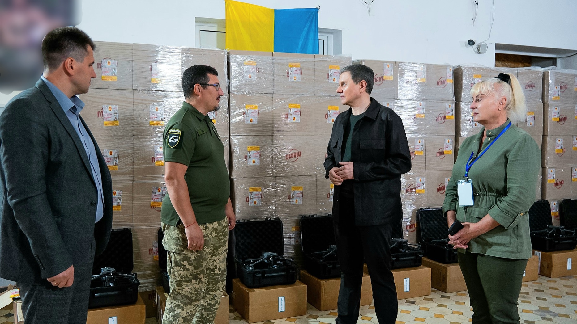 Чергове підсилення оборонців: 15 Mavic 3T та 100 тисяч сухих душів Вінницька громада передала бійцям 59-ї окремої мотопіхотної бригади імені Якова Гандзюка