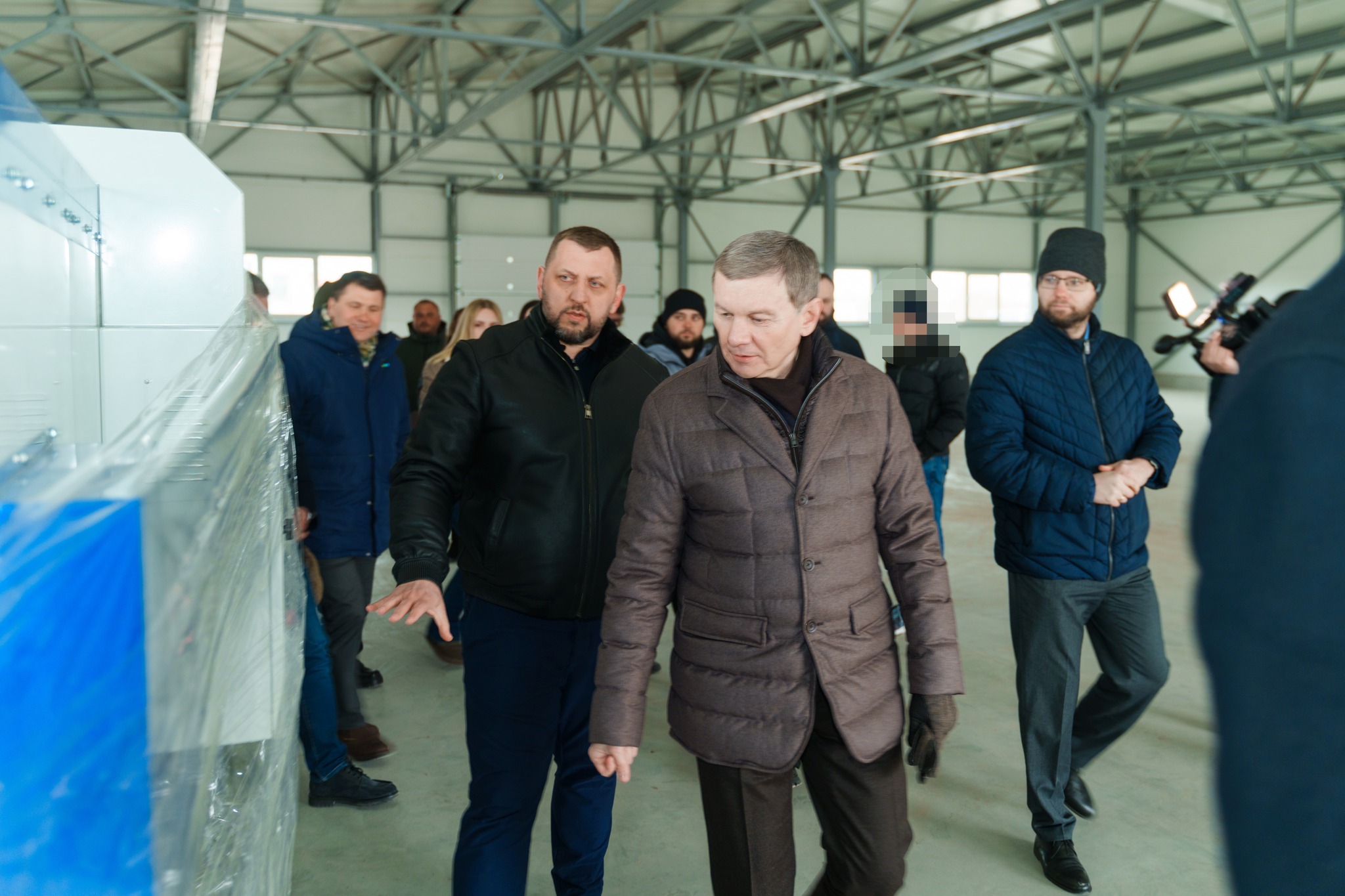 Ввели в експлуатацію: Сергій Моргунов оглянув будівництво заводів на базі індустріального парку «ВінІндастрі» 