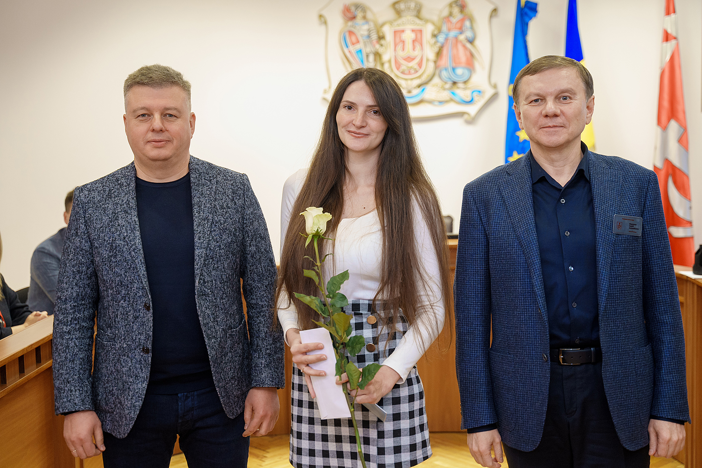Сергій Моргунов привітав сім’ї, в яких народилися діти у День міста – 2024