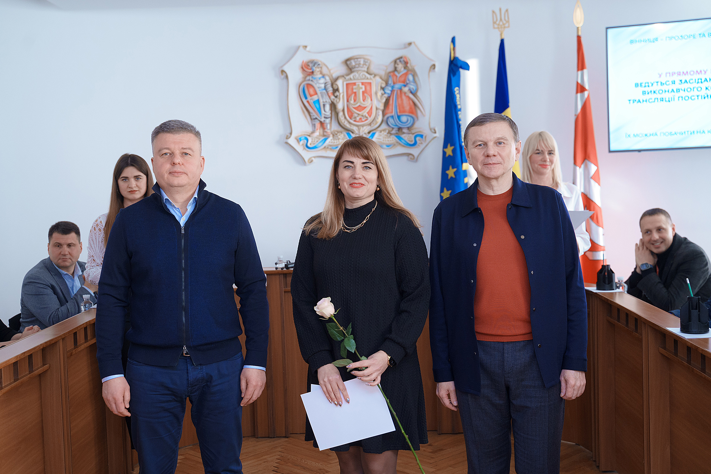 У Вінниці привітали працівників міської галузі енергетики з професійним днем