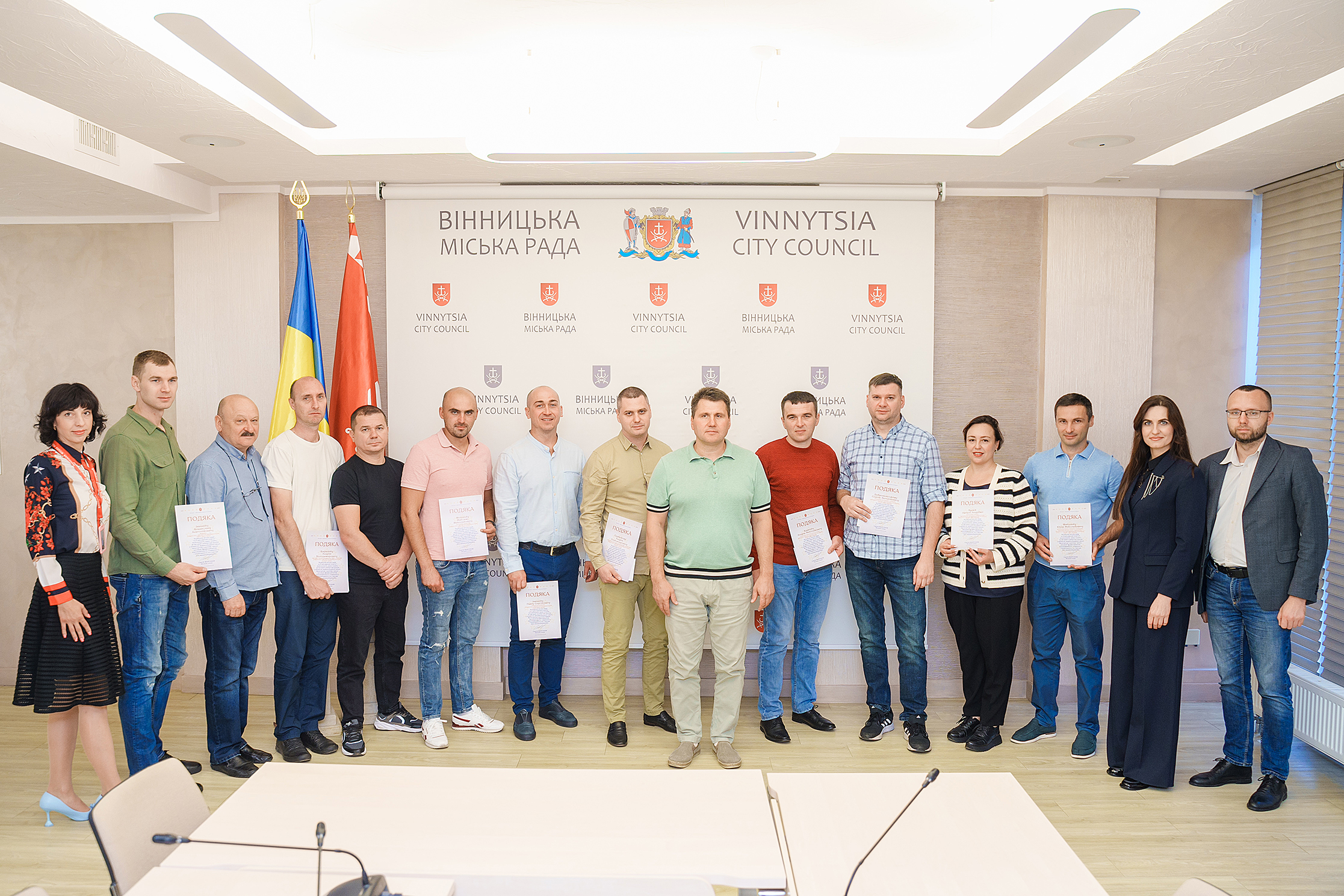 У Вінниці відзначили працівників, які працюють у галузі машинобудування напередодні професійного дня