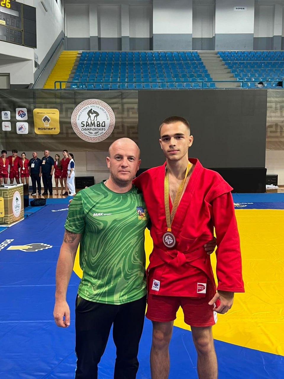 Вінничанин Антон Додон виборов «бронзу» чемпіонату світу з боротьби самбо серед кадетів, молоді та юніорів