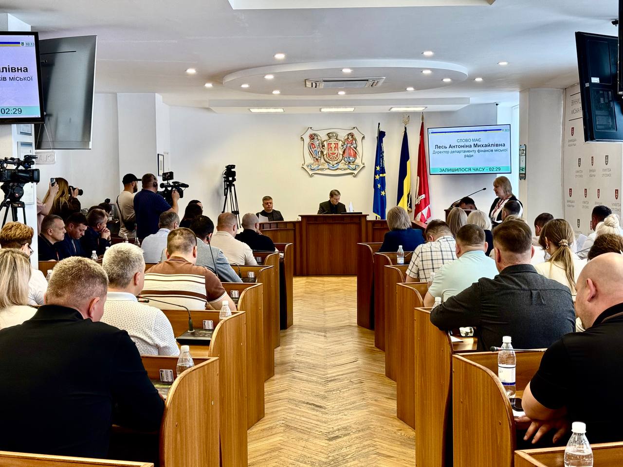 Безпека та оборона, стійкість, турбота: ключові рішення сесії Вінницької міської ради в квітні присвячені підтримці війська, розвитку безбар’єрності та енергоефективності в громаді